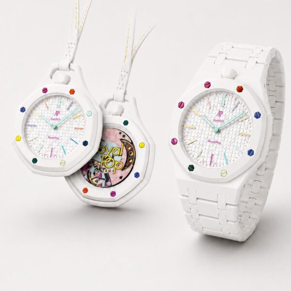 Royal Pop HUIT BLANC & Bracelet assorti — Édition Exclusive